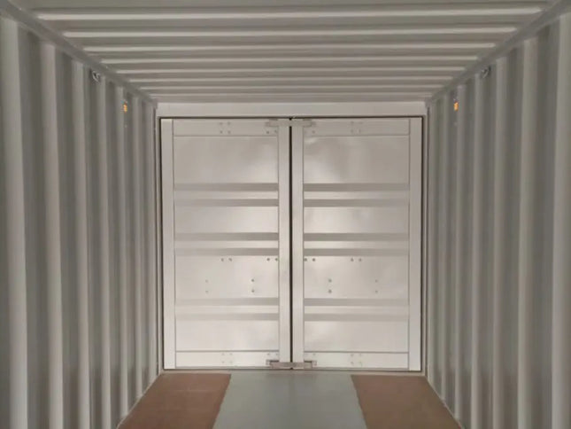 Contenedor de 40 pies con doble puerta