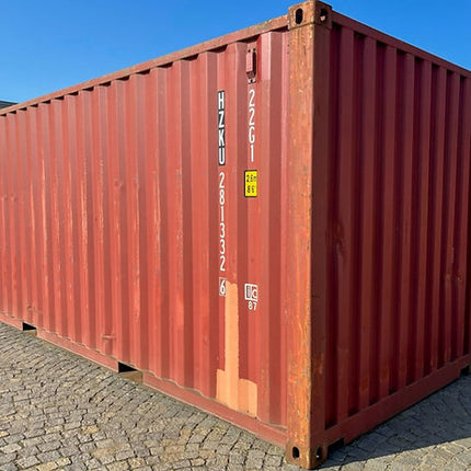 Conteneur maritime de 20 pieds d'occasion