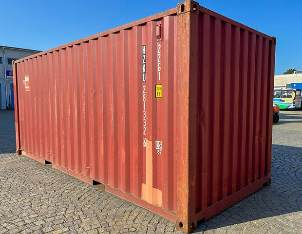 Conteneur maritime de 20 pieds d'occasion