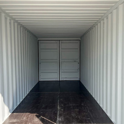 Contenedor de almacenamiento de 6 m (20 pies) con dos puertas.
