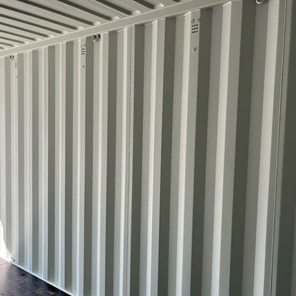 Contenedor de almacenamiento de 6 m (20 pies) con dos puertas.