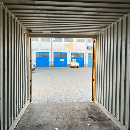 Contenedor de envío usado de 20 pies de altura y palé ancho (PW)
