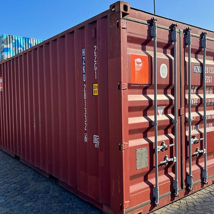 Conteneur maritime de 20 pieds d'occasion