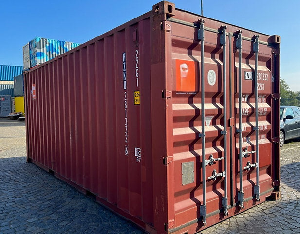 Conteneur maritime de 20 pieds d'occasion