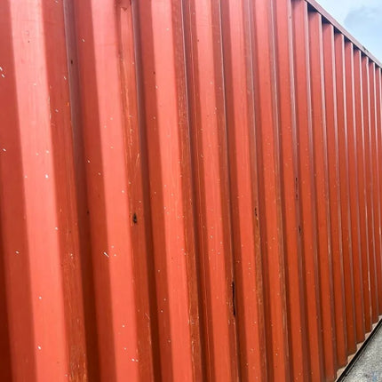 Contenedor marítimo usado de 45 pies de altura "apto para transporte de mercancías" (CW)
