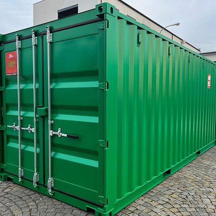 Contenedor de transporte de 20 pies con puertas dobles