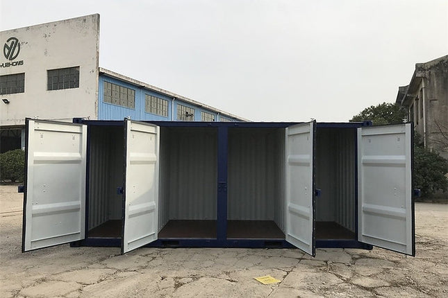Contenedor de 20 pies – 4 puertas laterales