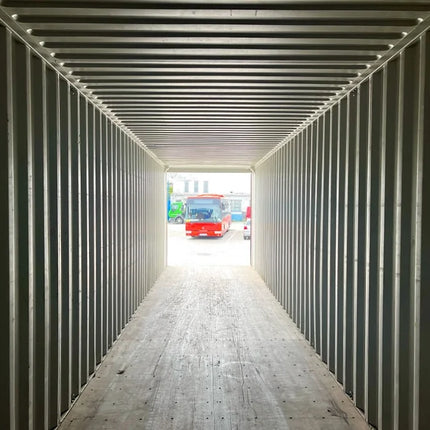 Contenedor marítimo usado de 45 pies de altura "apto para transporte de mercancías" (CW)