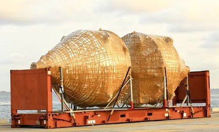 Contenedor de plataforma plana usado de 40 pies "apto para transporte de mercancías" (CW)