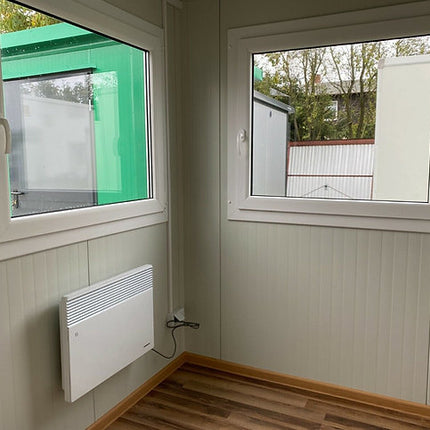 Contenedor de 4x2,40 m - Oficina/Jardín/Espacio privado