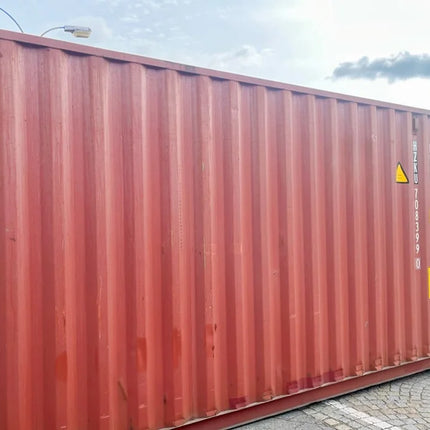Contenedor marítimo usado de 45 pies de altura "apto para transporte de mercancías" (CW)