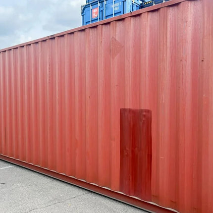 Contenedor marítimo usado de 45 pies de altura "apto para transporte de mercancías" (CW)