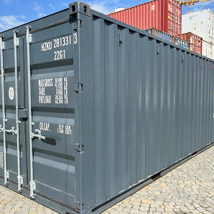 Contenedor de almacenamiento de 6 m (20 pies) con dos puertas.
