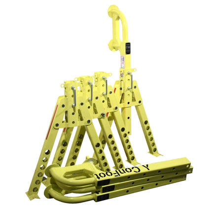 Juego de 4 patas de soporte para contenedores de envío