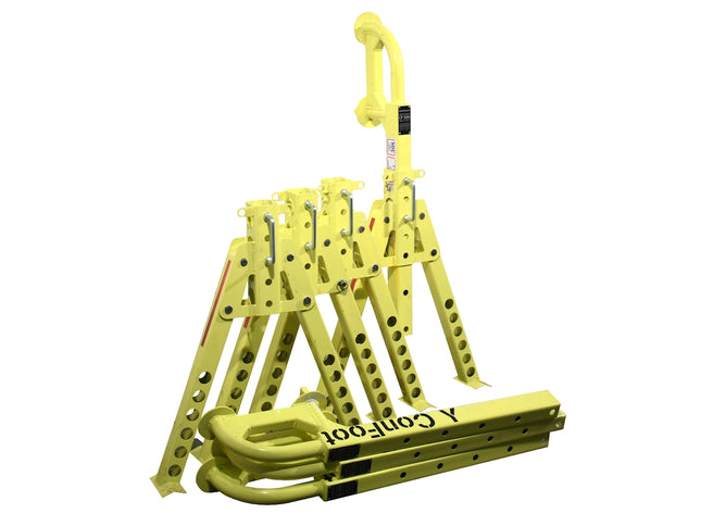 Juego de 4 patas de soporte para contenedores de envío