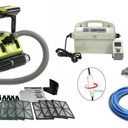 Aspiradora robótica Dolphin Supreme M5 Bio – para piscinas de hasta 15 m²