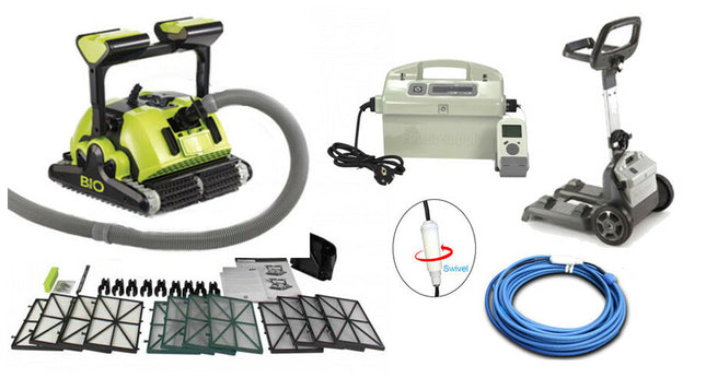 Aspiradora robótica Dolphin Supreme M5 Bio – para piscinas de hasta 15 m²