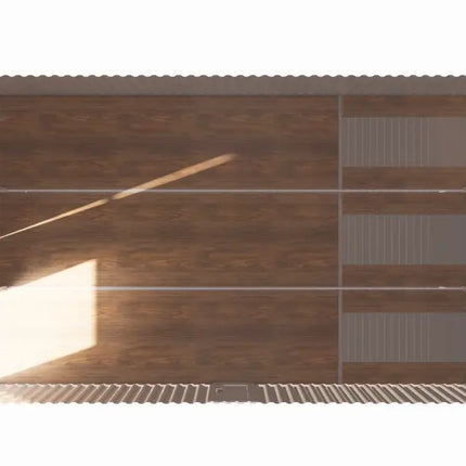 Espacio de almacenamiento de 85 m² construido con contenedores.