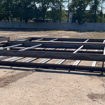 Estructura de contenedor, atornillada, contenedor plegable, kit, 6055 × 2440 mm