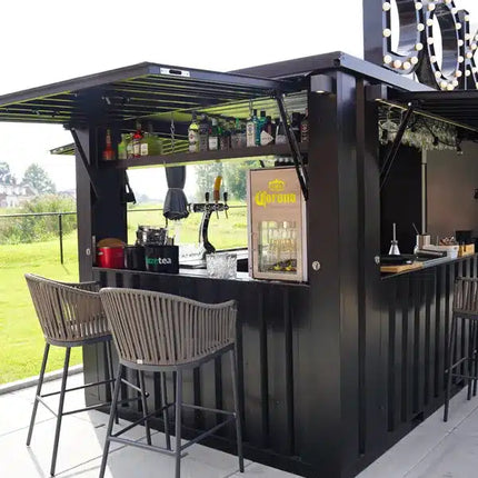 Contenedor XL de 6 x 2 barras, color antracita RAL 7016