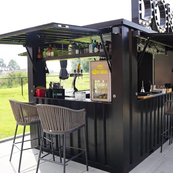 Contenedor XL de 6 x 2 barras, color antracita RAL 7016