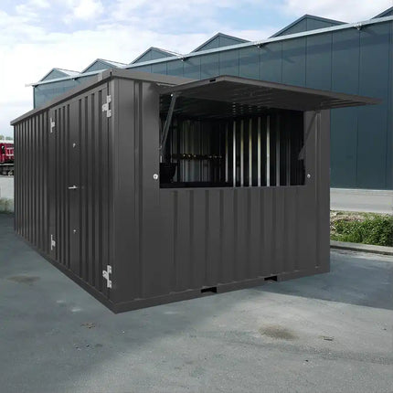 Contenedor de bar XL 4 x 3 antracita RAL 7016