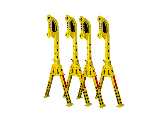 Juego de 4 patas de soporte para contenedores de envío