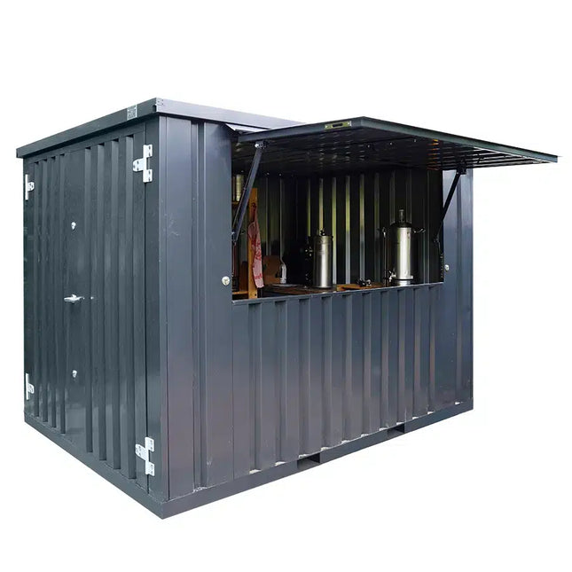 Contenedor de bar XL 3 x 2 antracita RAL 7016