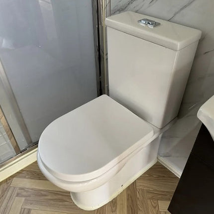 Contenedor móvil - Minicasa con dos dormitorios y cocina, modelo 2024