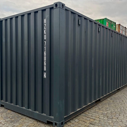 Contenedor marítimo de 20 pies con puerta seccional