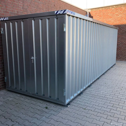 Contenedor de montaje rápido Premium 6×2 de doble puerta y lateral corto