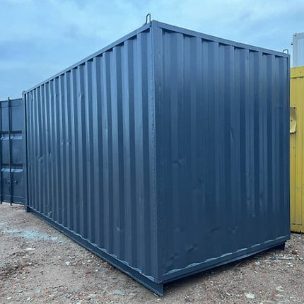 Contenedor marítimo de 20 pies con puerta seccional