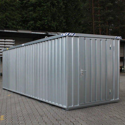 Contenedor de montaje rápido Premium 6×2 de doble puerta y lateral corto