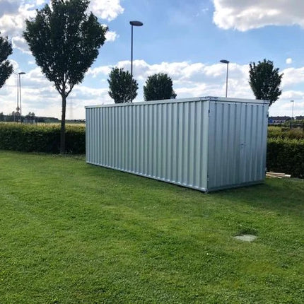 Contenedor de montaje rápido Premium 6×2 de doble puerta y lateral corto
