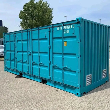 CONTENEDOR MARÍTIMO DE 20 PIES NUEVO CON PUERTAS LATERALES