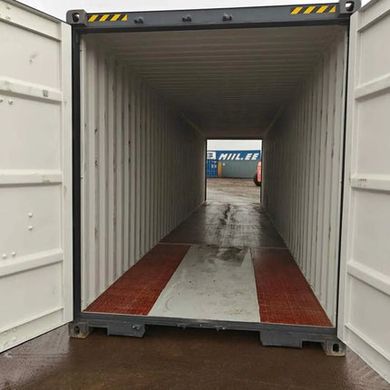 CONTENEDOR MARÍTIMO DE 40 PIES SEMINUEVO PUERTAS LATERALES