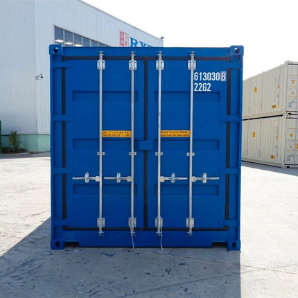 Contenedor de envío de doble puerta de 20 pies lado abierto