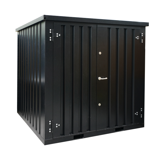 Contenedor de almacenamiento 2 x 2 m – con puerta doble