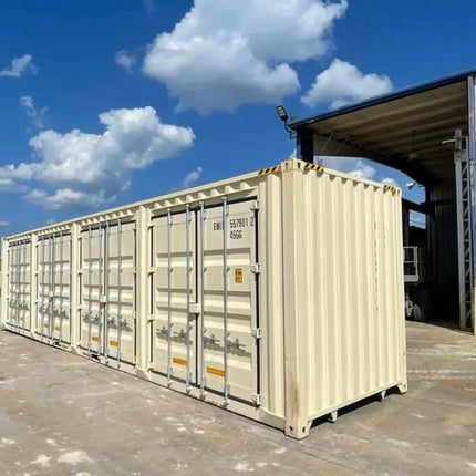 CONTENEDOR MARÍTIMO DE 40 PIES NUEVO HIGH CUBE Y CON PUERTAS LATERALES