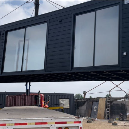 Casa Contenedor Estudio Jardín 14 m² — Oficina Exterior