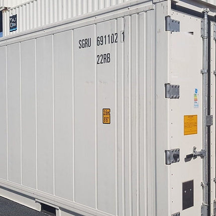 Contenedor de transporte refrigerado seco de 20 pies