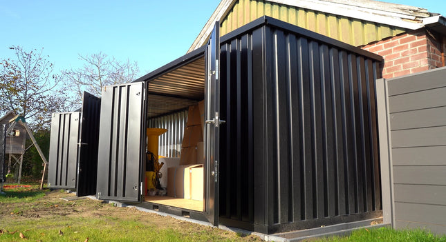Contenedor de almacenamiento grande modelo estándar 8 x 2 m