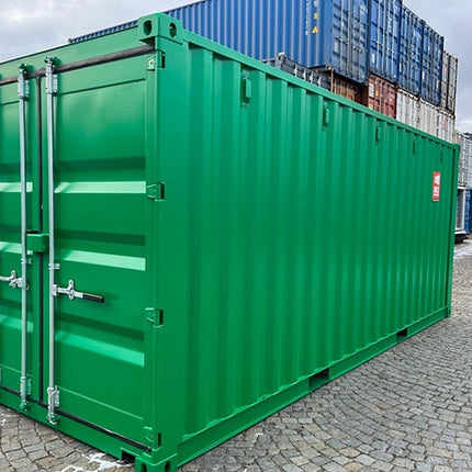 Contenedor de transporte de 20 pies con puertas dobles
