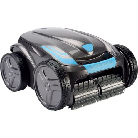 Zodiac – Limpiador robótico autónomo para piscinas – 5 L – Para piscinas enterradas y elevadas de hasta 12 x 6 m – Gran área de succión – Cable de 18 m
