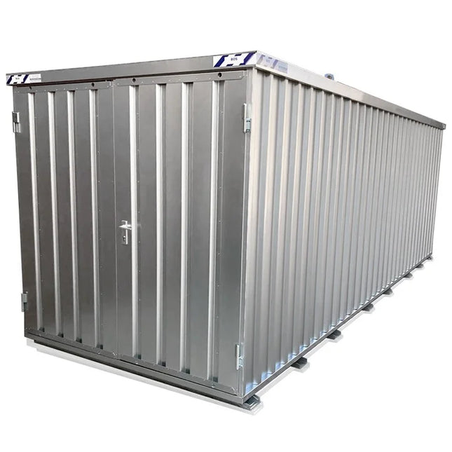 Contenedor de montaje rápido Premium 6×2 de doble puerta y lateral corto
