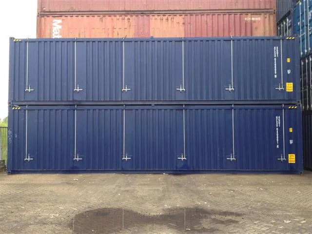 Contenedor High Cube de 40 pies con techo rígido abierto