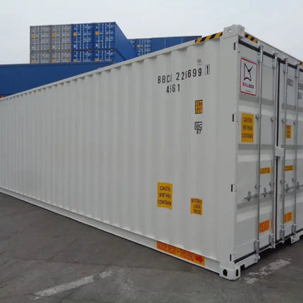 Contenedor de 40 pies con doble puerta