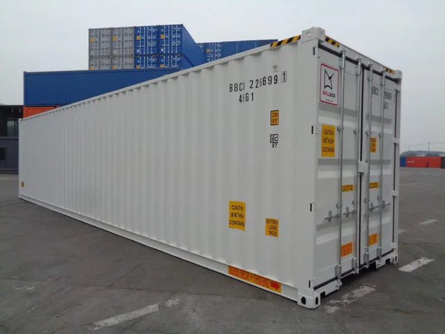 Contenedor de 40 pies con doble puerta