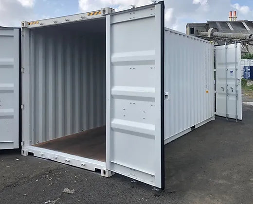 Contenedor de 20 pies de altura, doble puerta, nuevo.